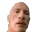 animated dwayne (the rock) johnson raising an eyebrow in suspicion